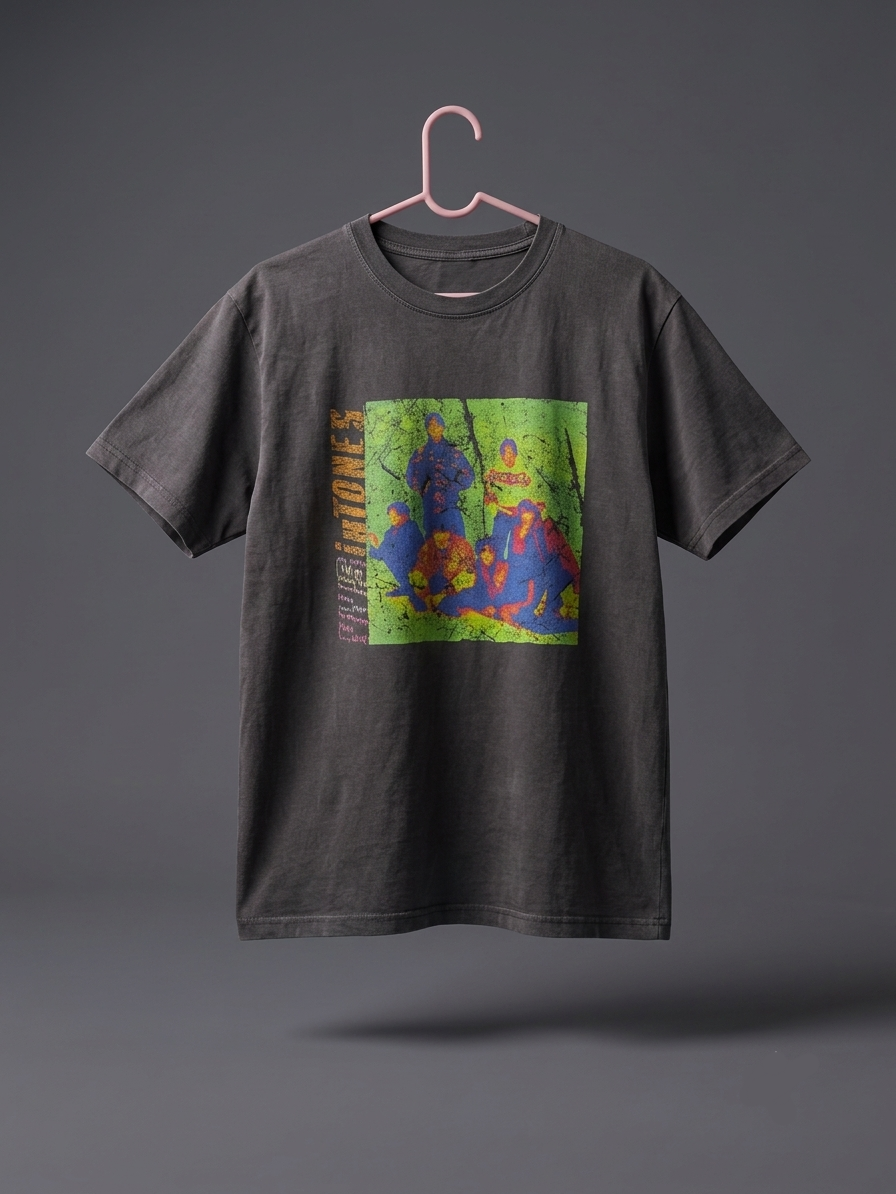 Vintage-Wash Band Graphic Tee