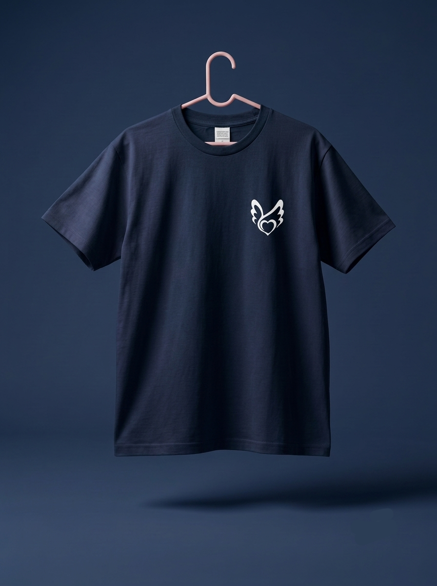 Winged Heart Minimalist Tee