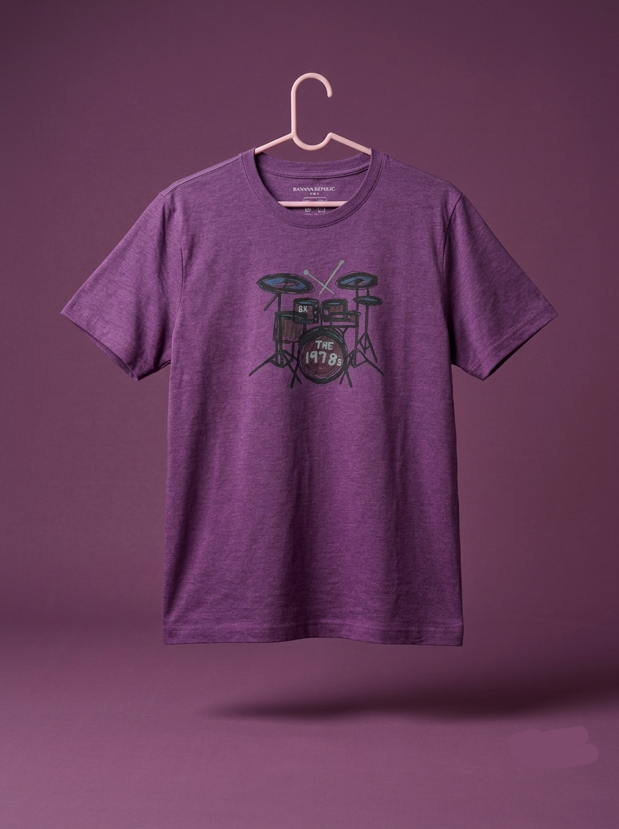 Band Drumkit Graphic Tee