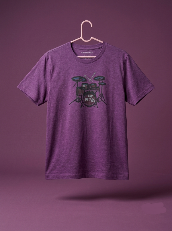 Band Drumkit Graphic Tee