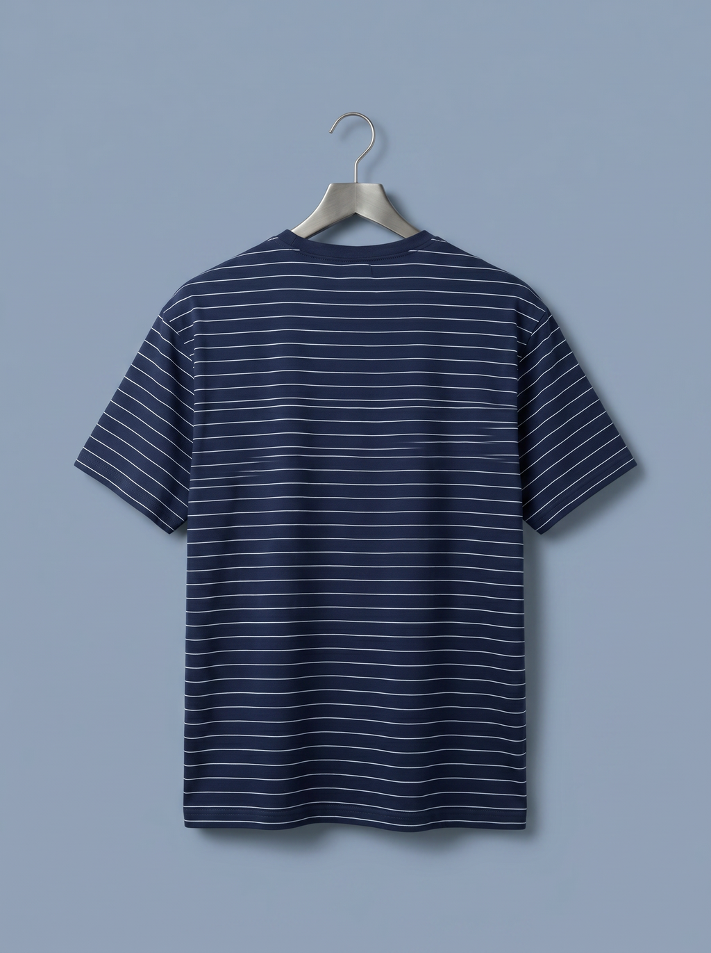 Classic Navy Blue Striped Tee