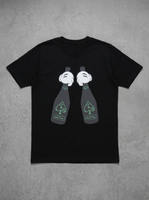 Trendy & Rare Champagne Hands Graphic Tee