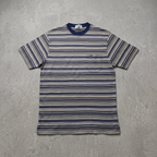 Multi-Colored Striped Pocket Tee
