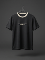 Thirsty Unisex Ringer Tee