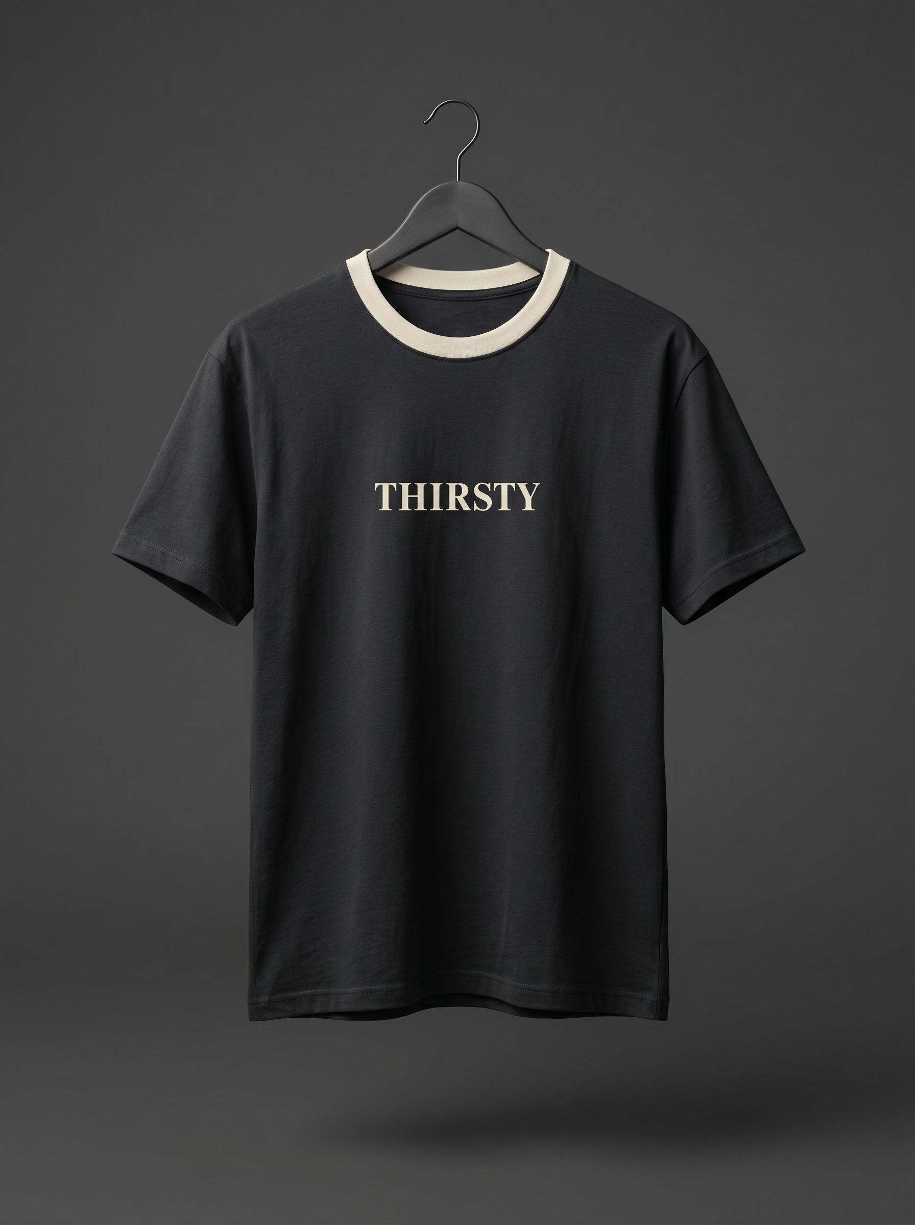 Thirsty Unisex Ringer Tee