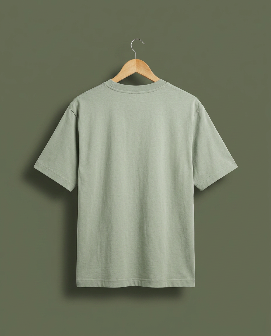 Uniqlo Essential Sage Green Tee