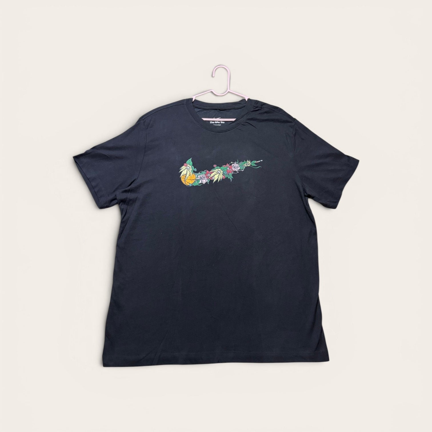 Nike Floral Swoosh Graphic Tee