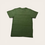 Olive Green Textured Pocket Tee