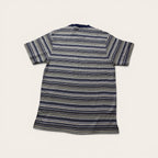 Multi-Colored Striped Pocket Tee