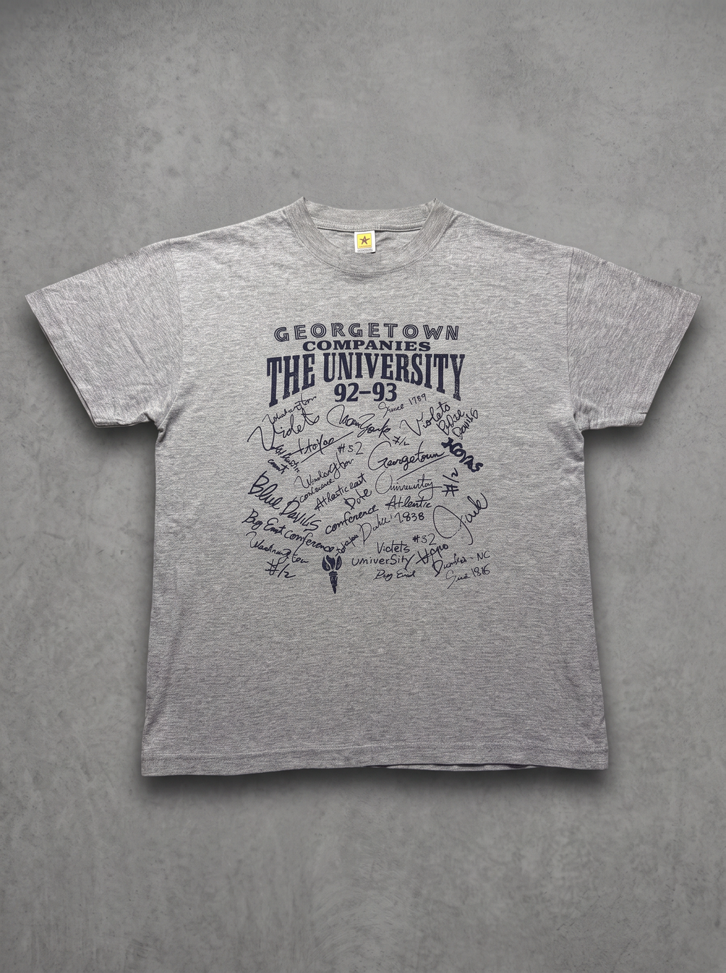 Georgetown Companies 'The University 92-93' Signature Tee
