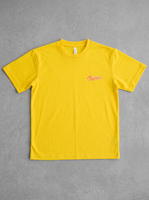 Miyada Cursive Logo Yellow Tee