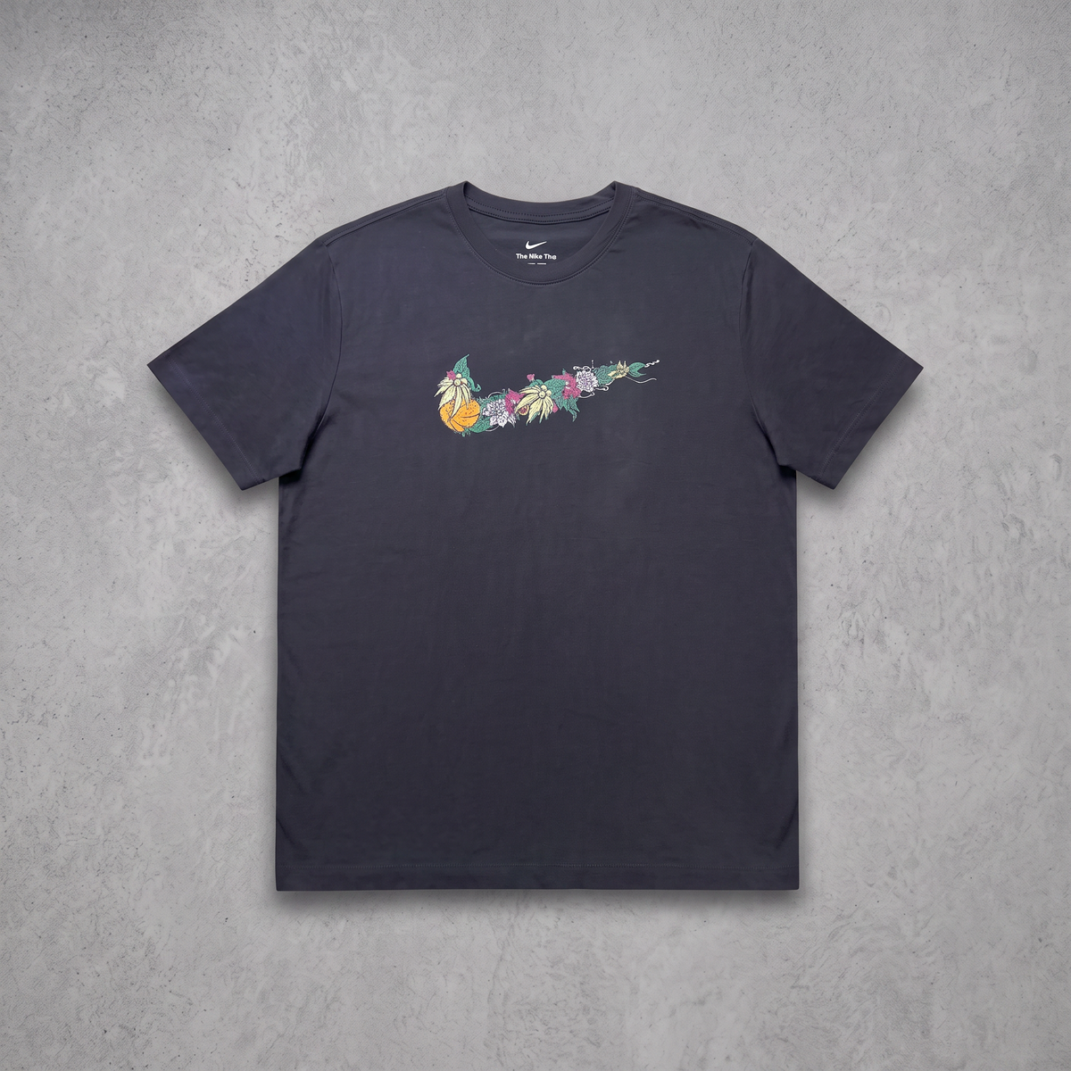 Nike Floral Swoosh Graphic Tee