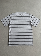 Vintage Motor Drive Grey and Black Striped Tee