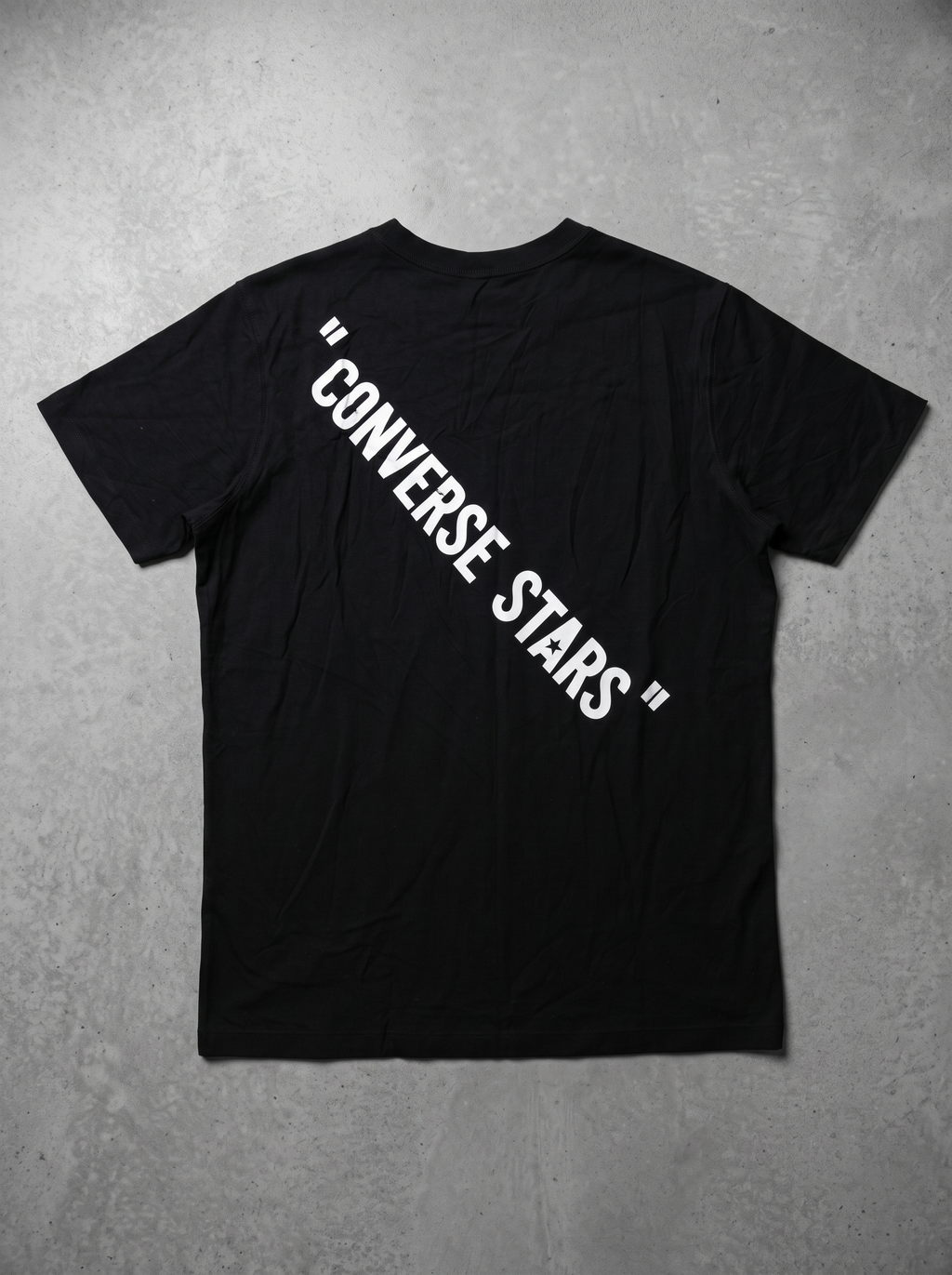 Converse Stars Black Graphic Tee