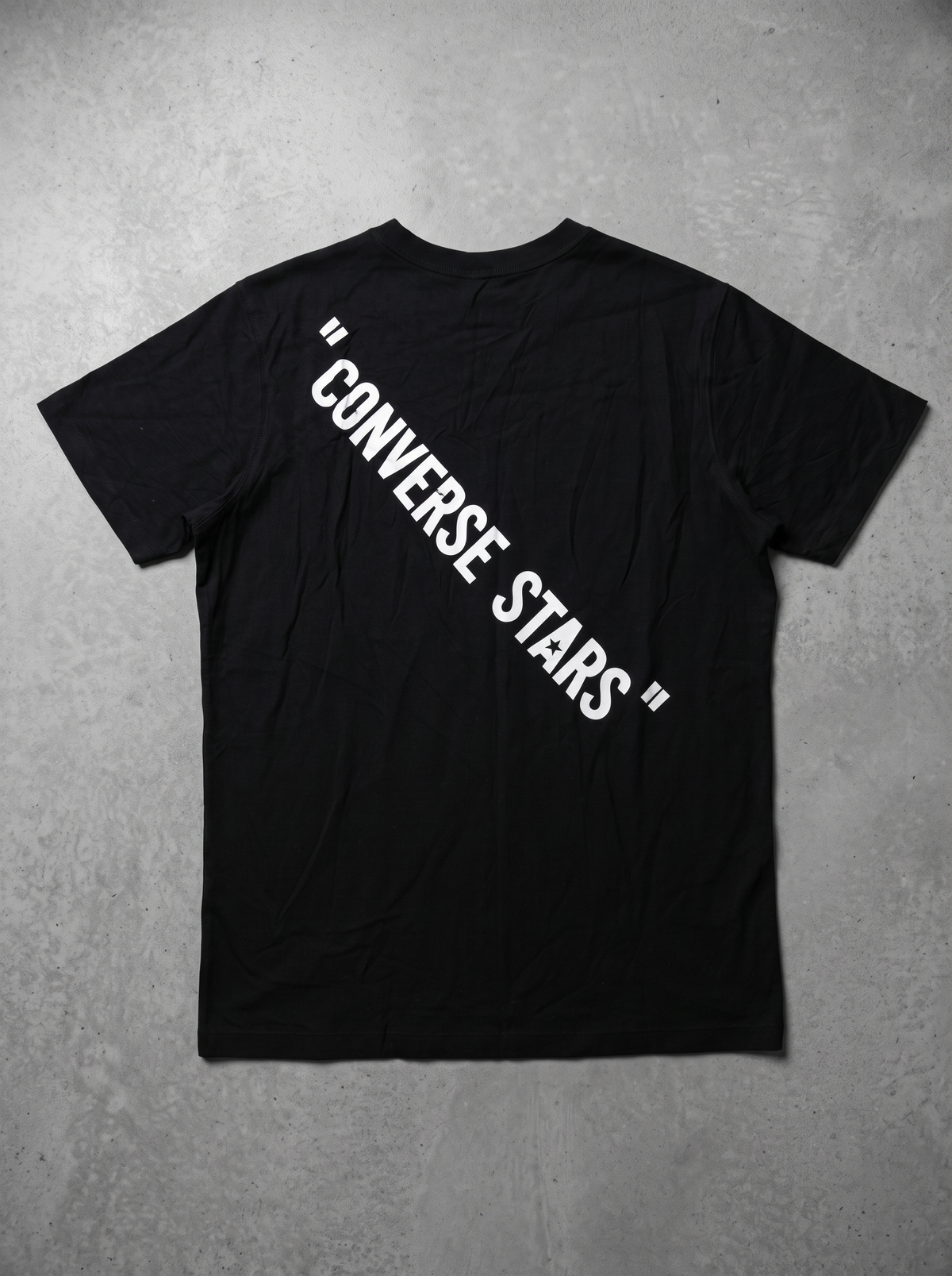 Converse Stars Black Graphic Tee