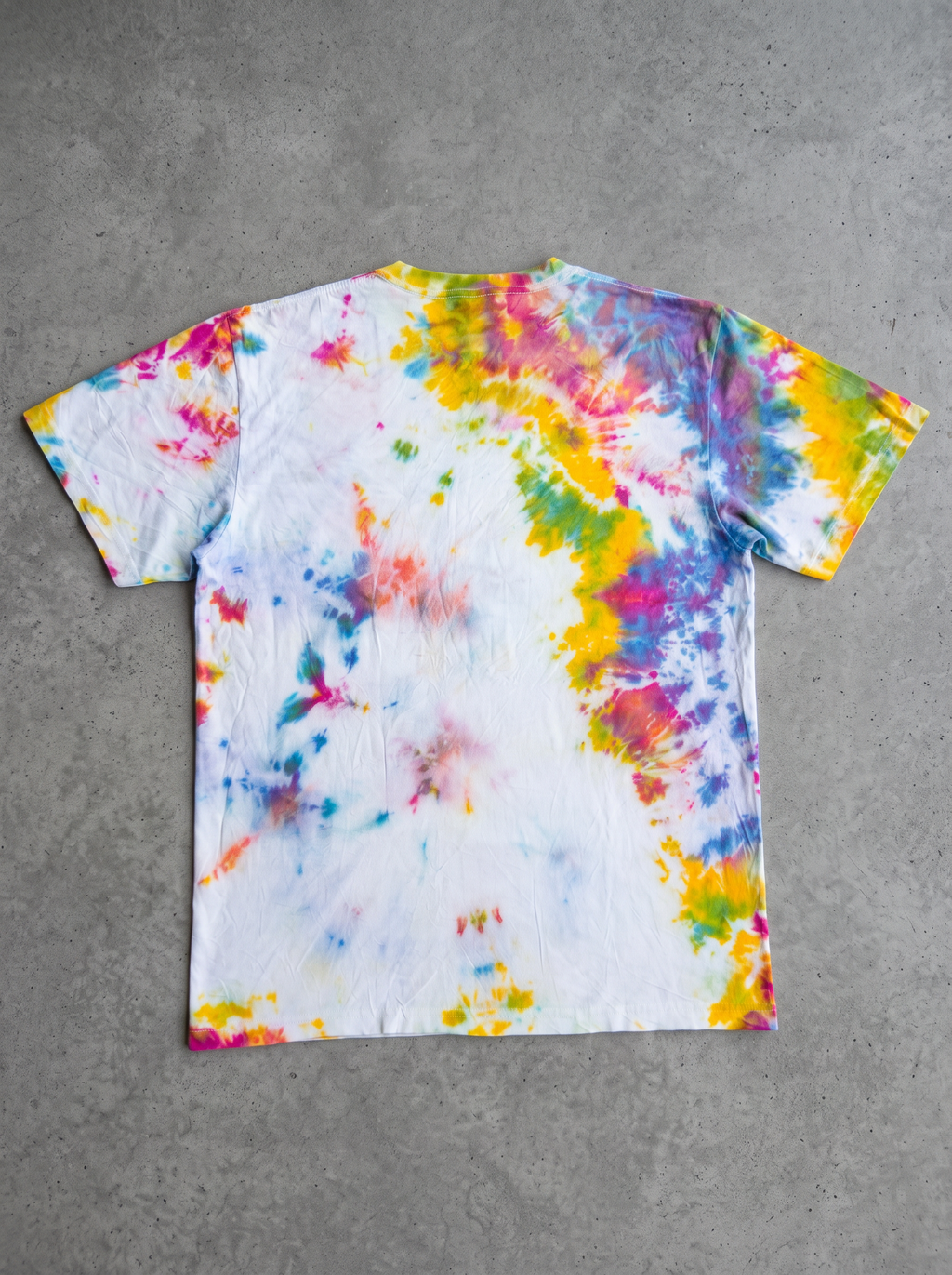 United Athle Tie-Dye Crewneck Tee