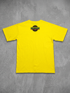 O.R. Sound Family "A Blow of Satisfaction" Yellow Graphic Tee