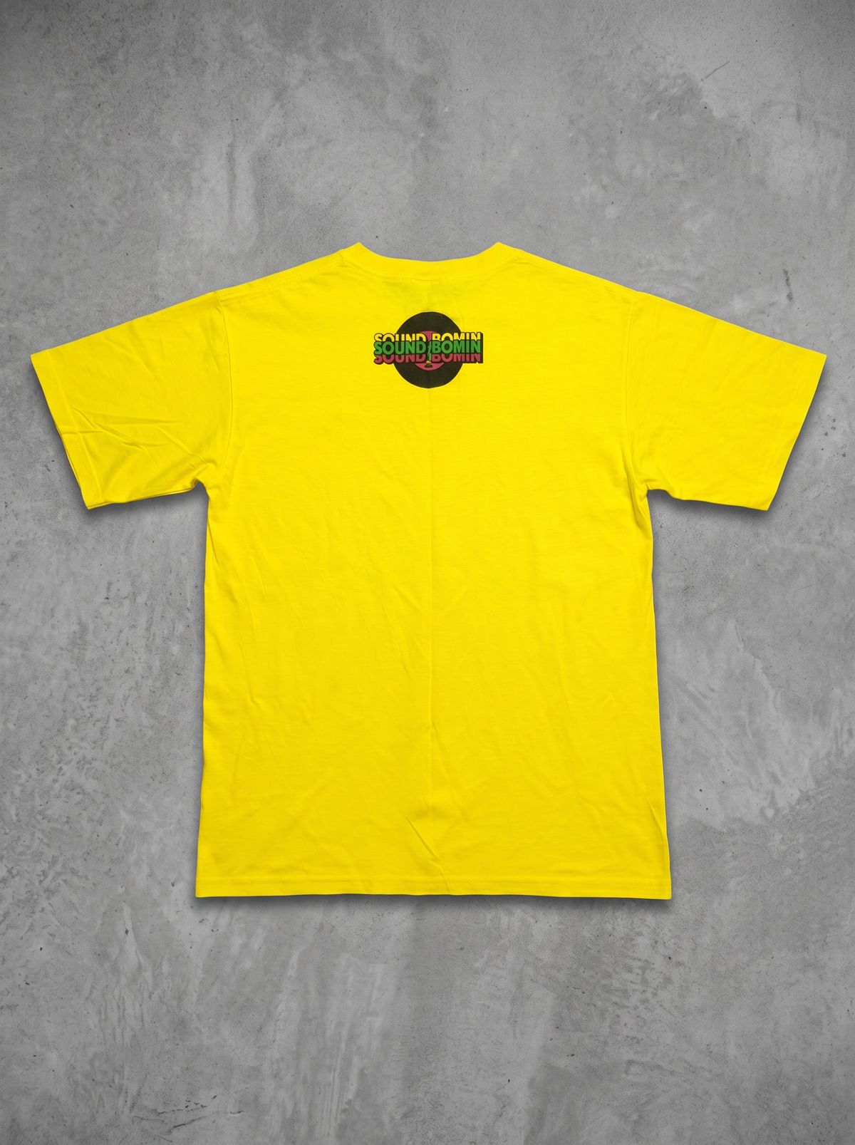 O.R. Sound Family "A Blow of Satisfaction" Yellow Graphic Tee