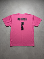Pink Dripping Heart & EKG Graphic Tee