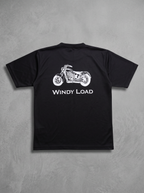 Florida Wind "Windy Load" Black Motorcycle Graphic Tee