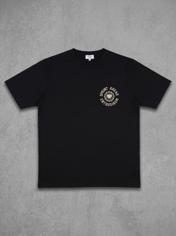 Across Daydream "Sprint Ahead Enthusiasm: Black Graphic Tee