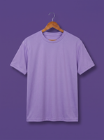 Glimmer Solid Lavender Tee