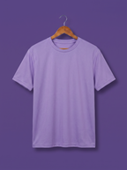 Glimmer Solid Lavender Tee