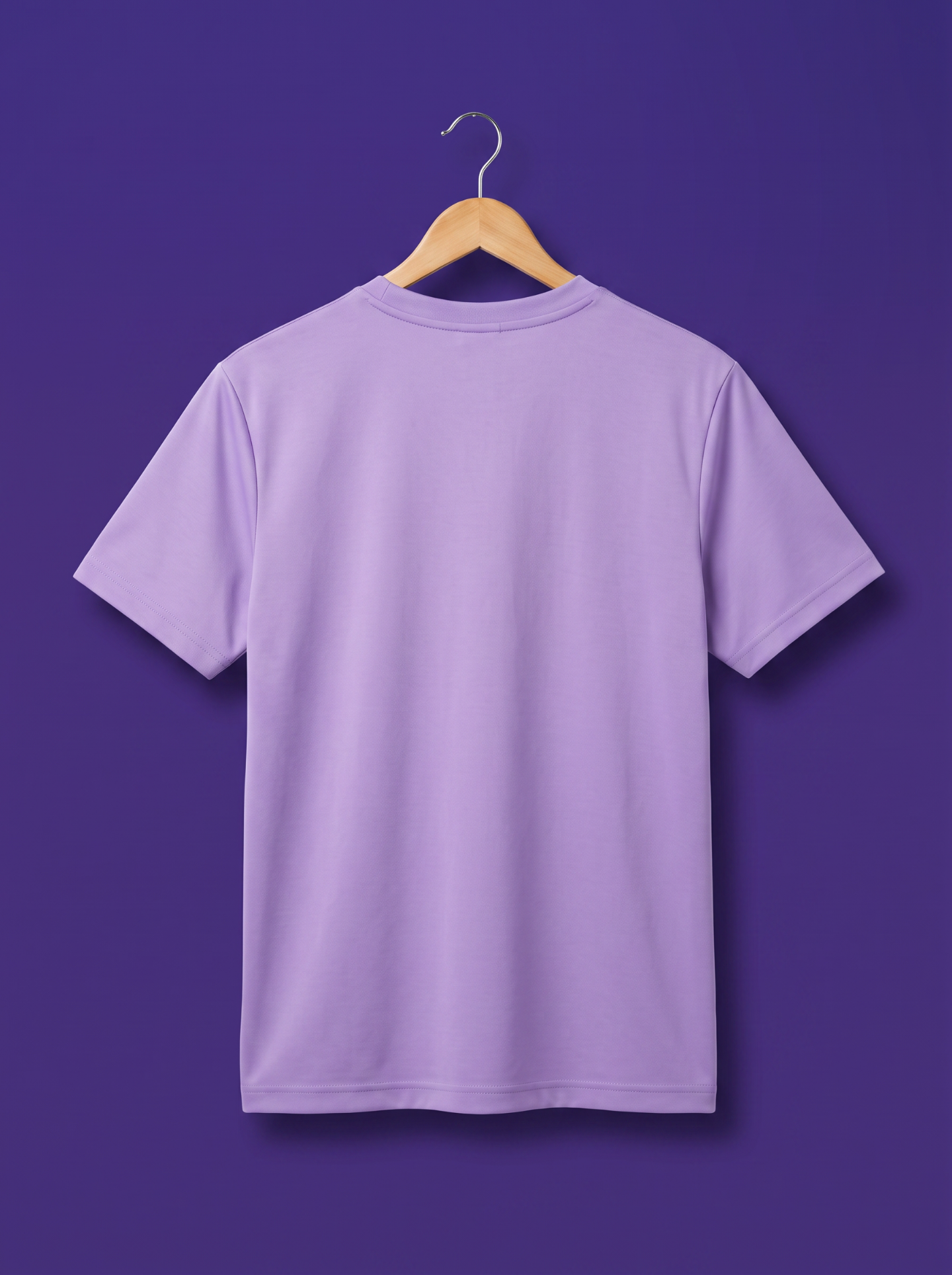 Glimmer Solid Lavender Tee