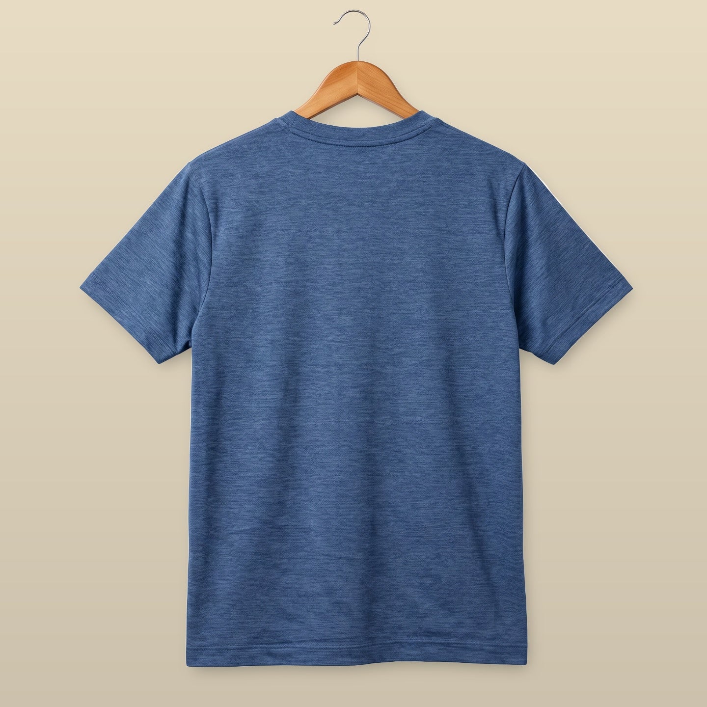 Uniqlo Patterned Blue Tee