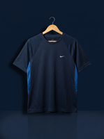 Nike Blue Panel Tee. ❄️