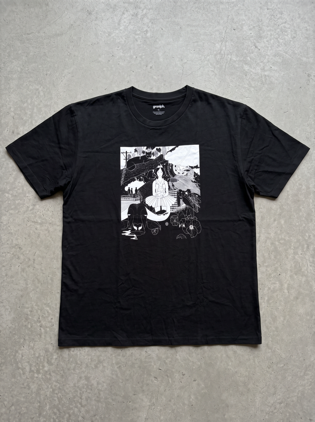 Graniph Surreal Art Graphic Tee