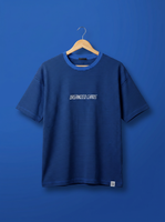 Organized Chaos Striped Graphic Tee