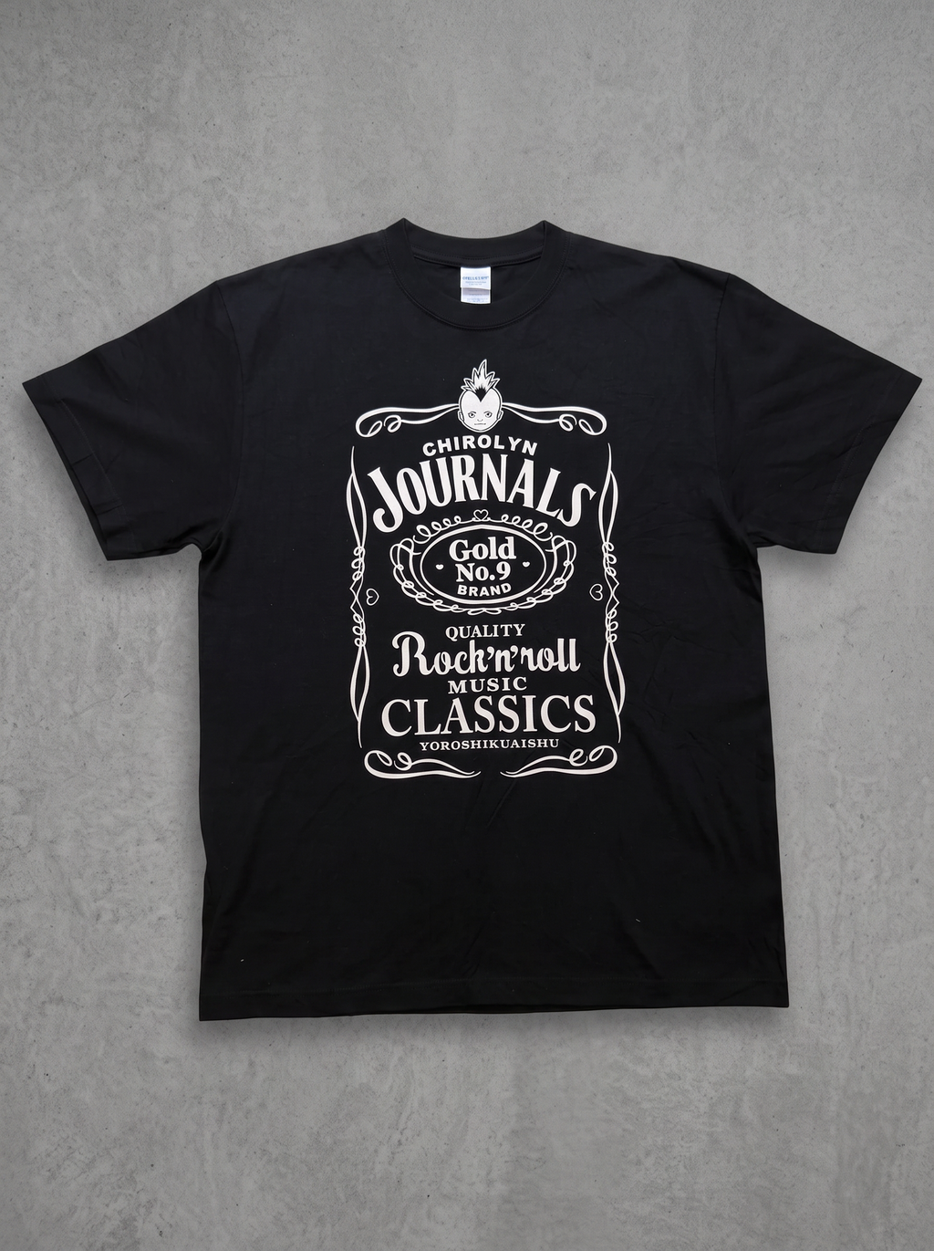 Chirolyn Journals Gold No.09 Rock'N'Roll Tee