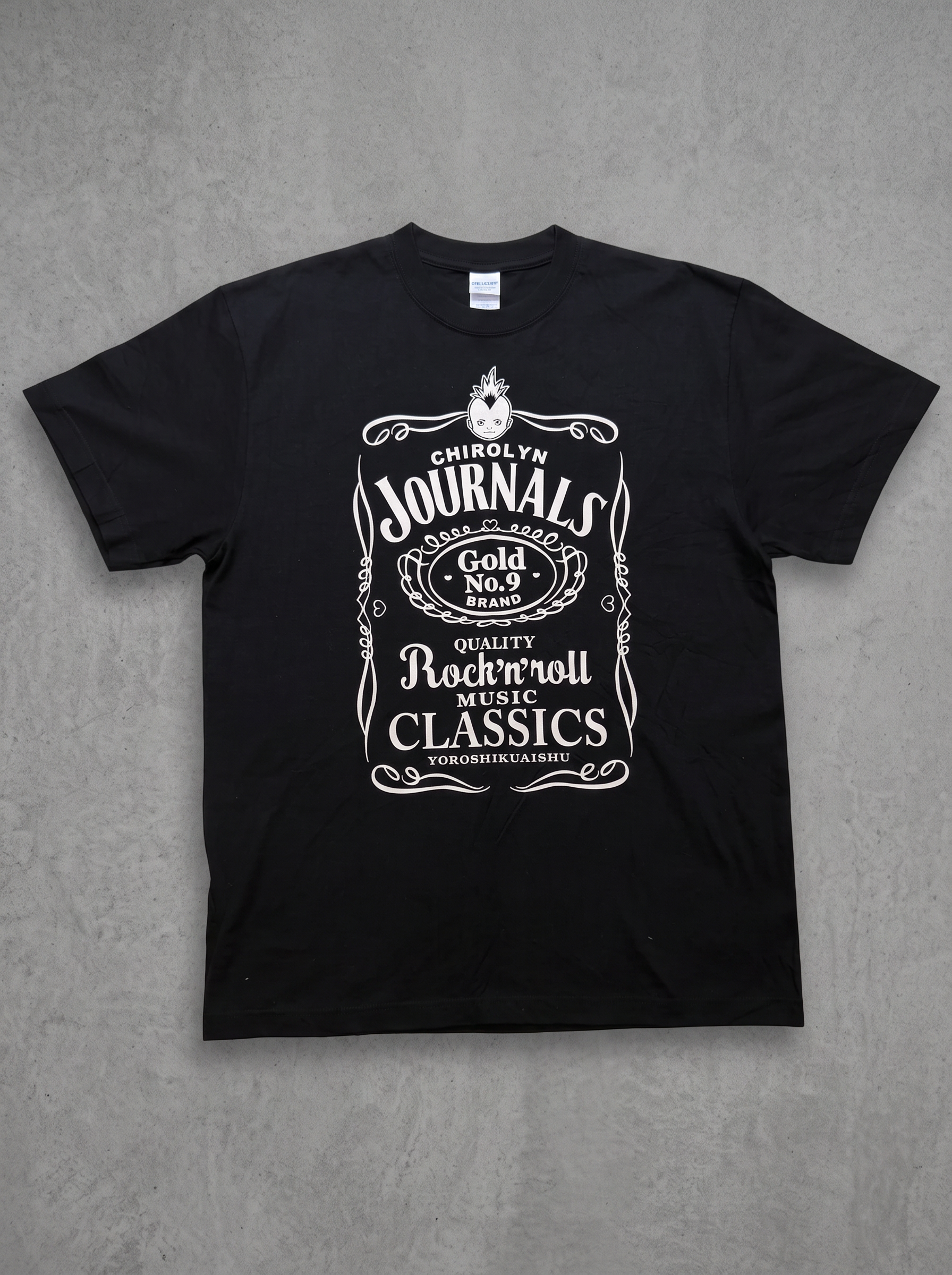 Chirolyn Journals Gold No.09 Rock'N'Roll Tee