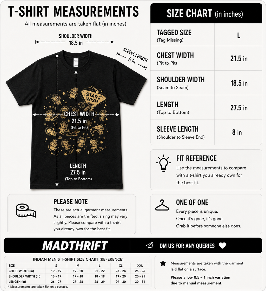 Starwish Space-Themed Tee