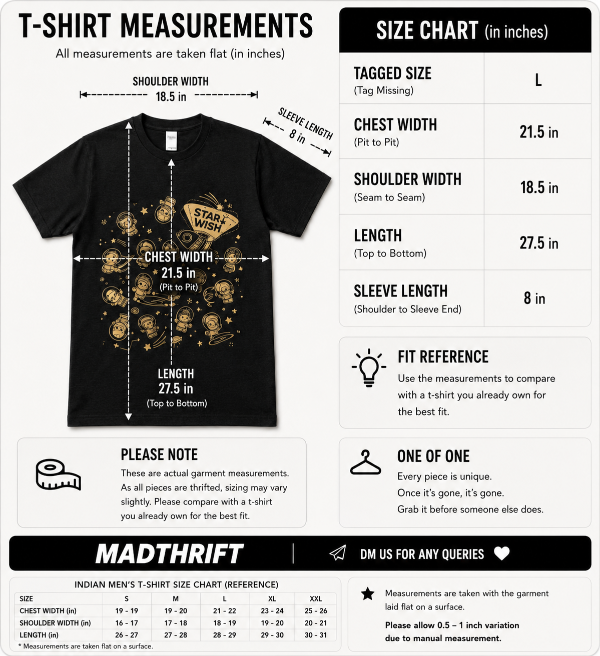Starwish Space-Themed Tee