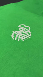 Gildan Green Japanese Script Relaxed Graphic Tee